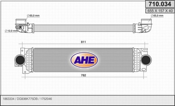 AHE Intercooler 710.034