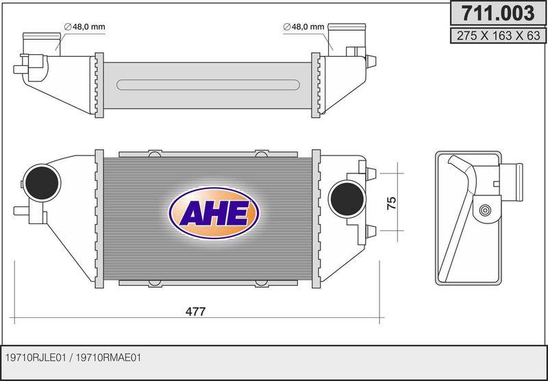 AHE Intercooler 711.003
