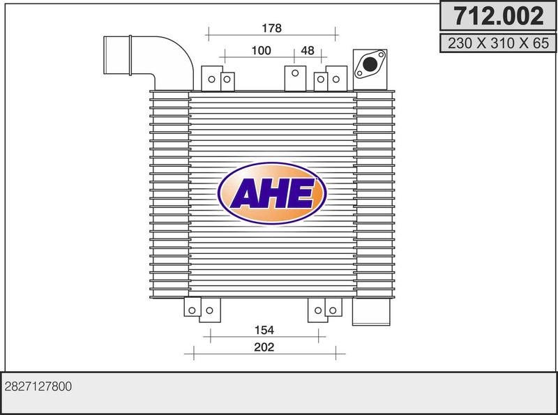 AHE Intercooler 712.002