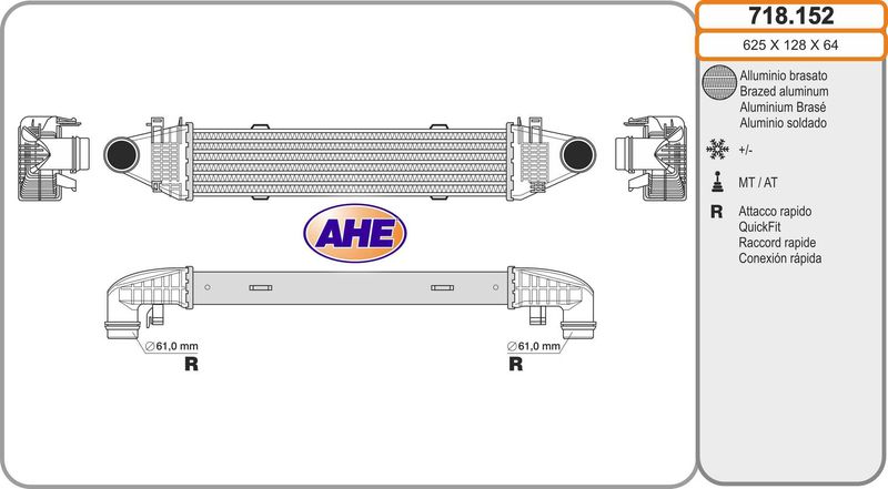 AHE Intercooler 718.152