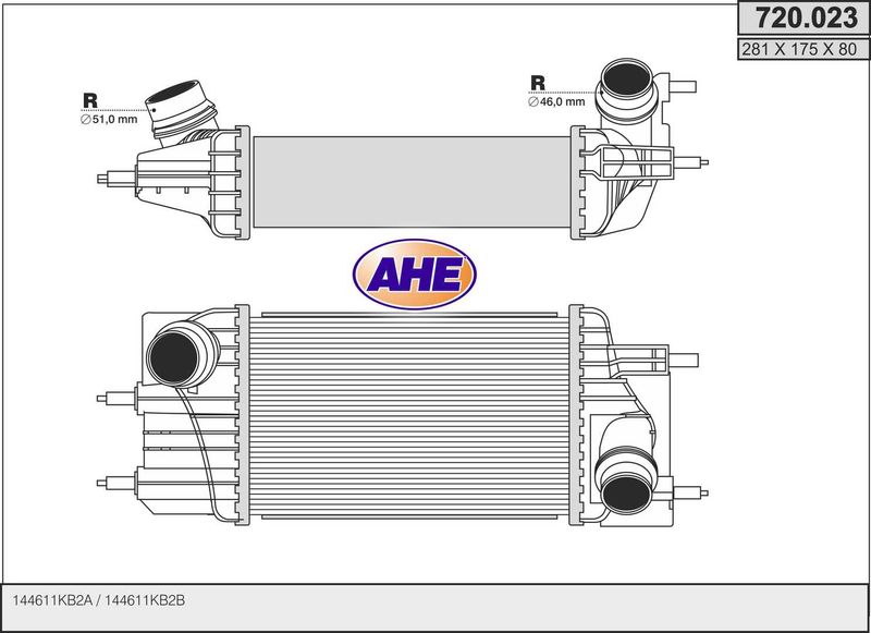 AHE Intercooler 720.023