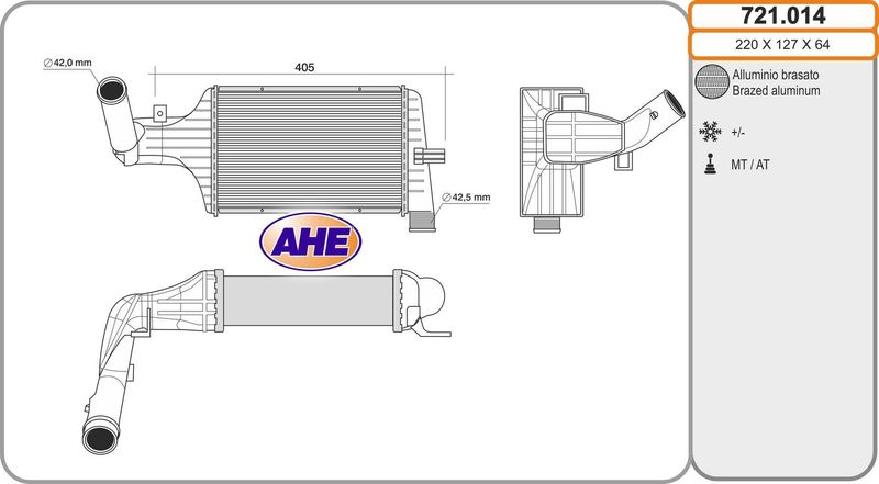 AHE Intercooler 721.014