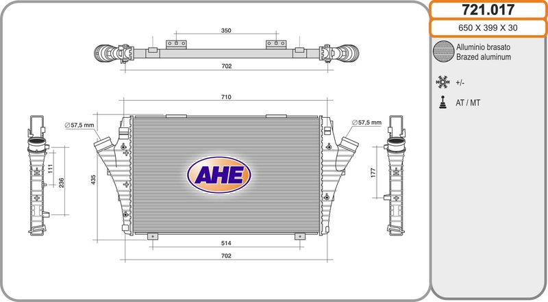 AHE Intercooler 721.017