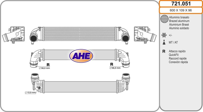 AHE Intercooler 721.051