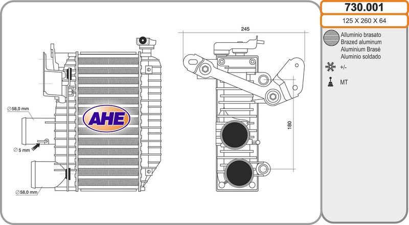 AHE Intercooler 730.001