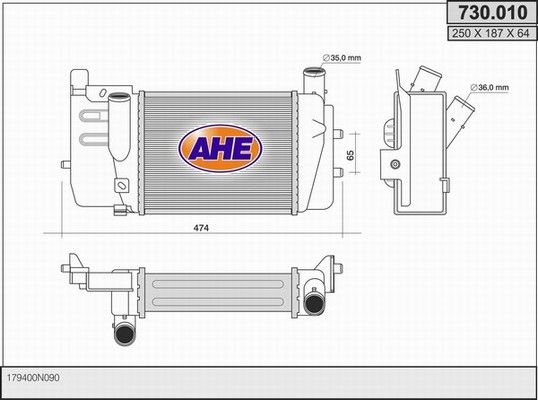 AHE Intercooler 730.010