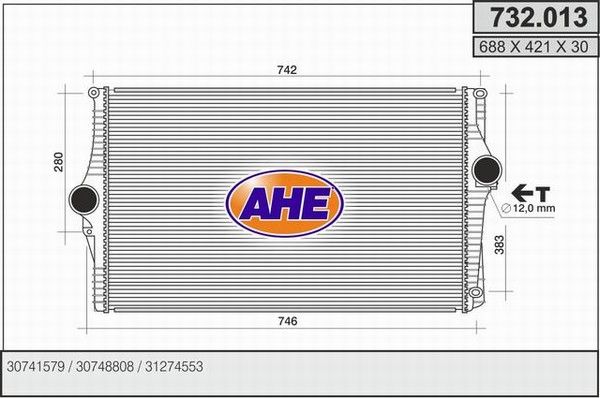 AHE Intercooler 732.013