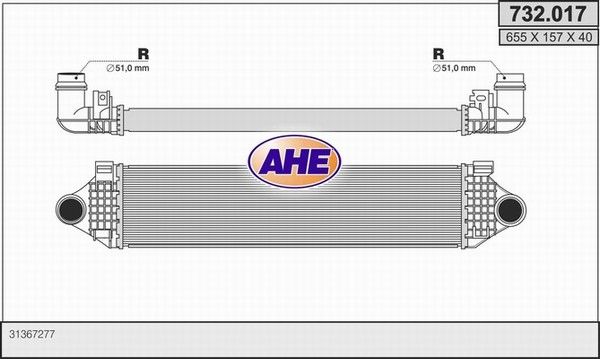 AHE Intercooler 732.017