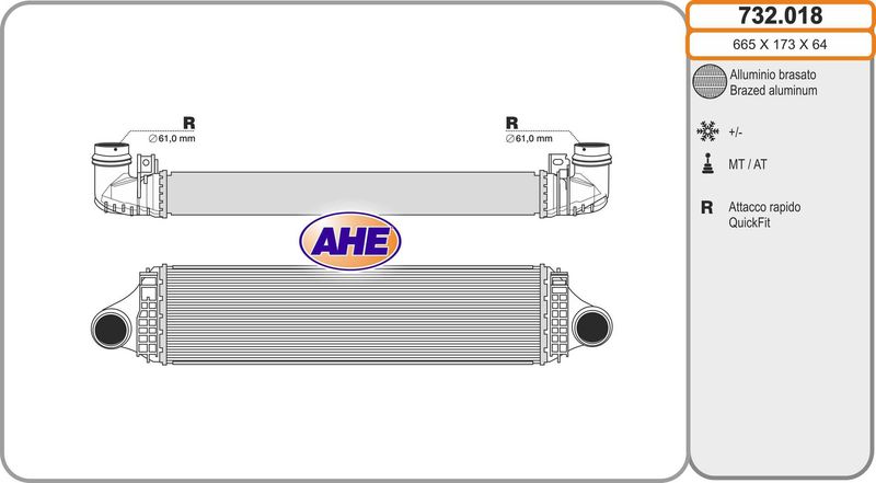 AHE Intercooler 732.018