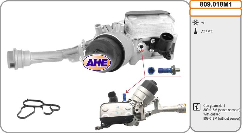 AHE Radiatore olio, Olio motore 809.018M1
