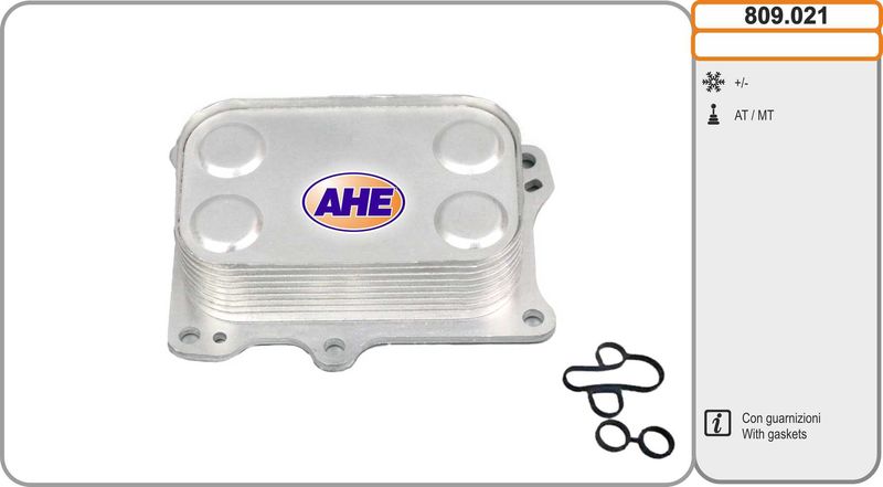 AHE Radiatore olio, Olio motore 809.021