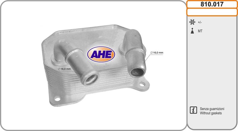 AHE Radiatore olio, Olio motore 810.017