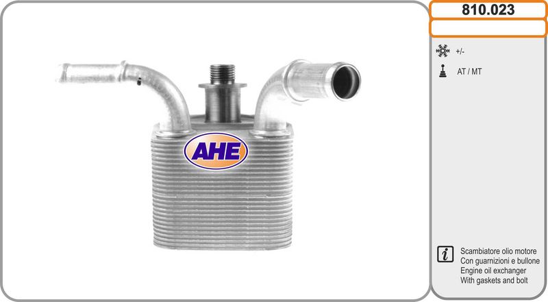 AHE Radiatore olio, Olio motore 810.023
