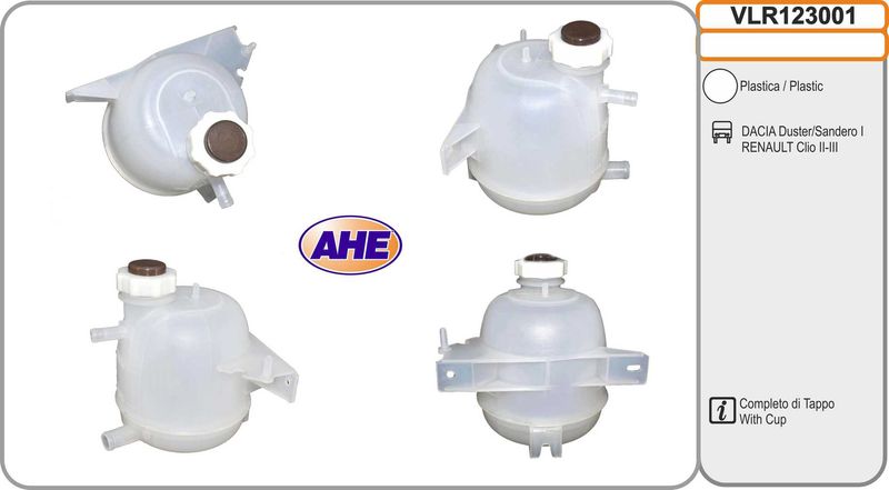 AHE Serbatoio compensazione, Refrigerante VLR123001