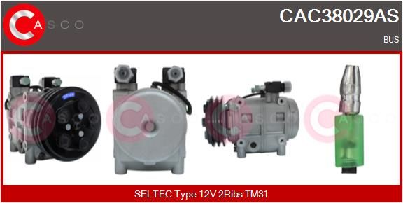 CASCO Compressore, Climatizzatore CAC38029AS