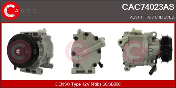 CASCO Compressore, Climatizzatore CAC74023AS