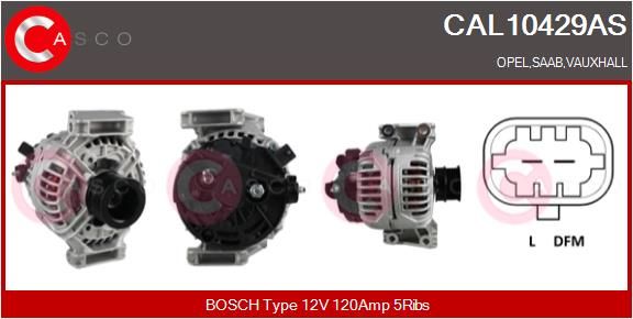 CASCO Alternatore CAL10429AS