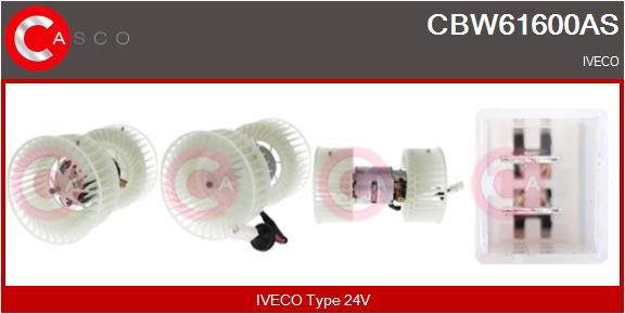 CASCO Ventilatore abitacolo CBW61600AS