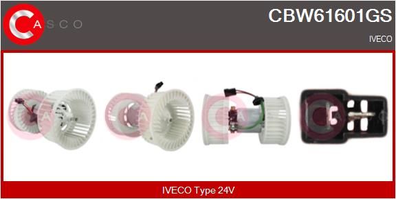 CASCO Ventilatore abitacolo CBW61601GS