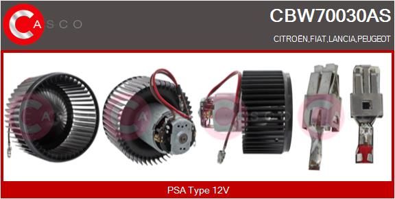 CASCO Ventilatore abitacolo CBW70030AS