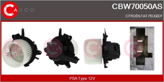 CASCO Ventilatore abitacolo CBW70050AS