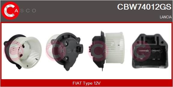 CASCO Ventilatore abitacolo CBW74012GS