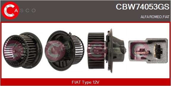 CASCO Ventilatore abitacolo CBW74053GS