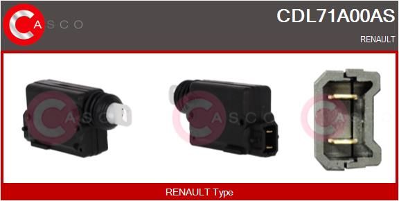 CASCO Attuatore, Chiusura centralizzata CDL71A00AS