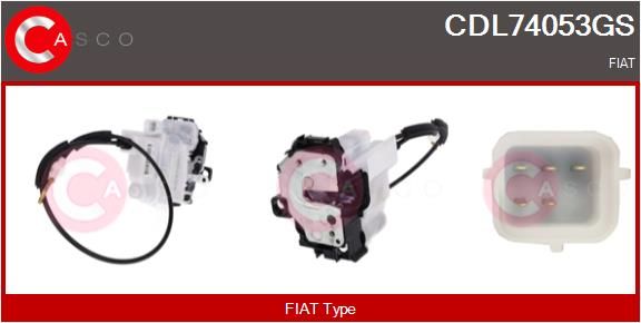 CASCO Serratura sport. CDL74053GS