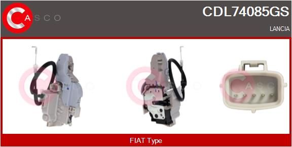 CASCO Serratura sport. CDL74085GS