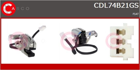 CASCO Serratura cofano post. CDL74B21GS