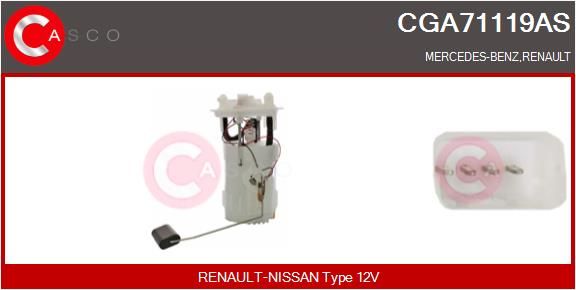 CASCO Imp. alimentazione carburante CGA71119AS