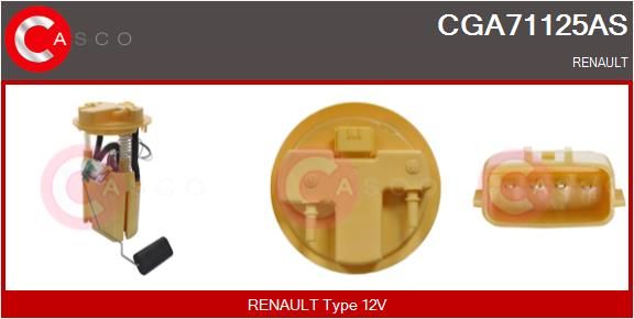 CASCO Imp. alimentazione carburante CGA71125AS