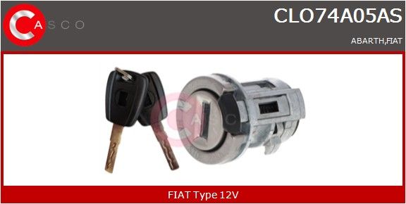 CASCO Cilindro serratura, blocchetto dell'accensione CLO74A05AS