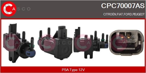 CASCO Convertitore pressione, Controllo gas scarico CPC70007AS