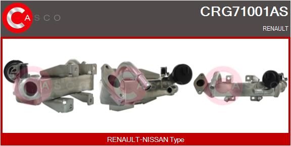 CASCO Radiatore, Ricircolo gas scarico CRG71001AS