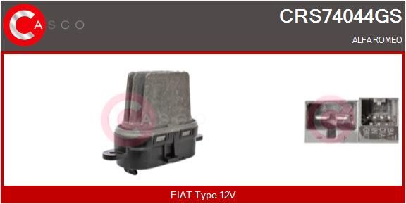 CASCO Resistenza, Ventilatore abitacolo CRS74044GS