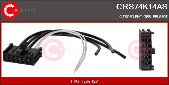 CASCO Fascio cavi, Termoventilat. abitacolo(Sistema preriscal. mot CRS74K14AS