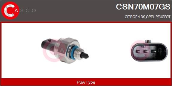 CASCO Sensore, Pressione carburante CSN70M07GS