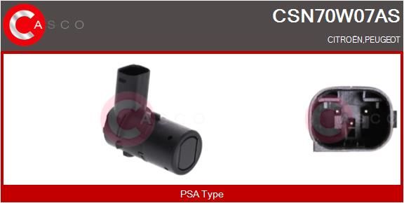 CASCO Sensore, Assistenza parcheggio CSN70W07AS