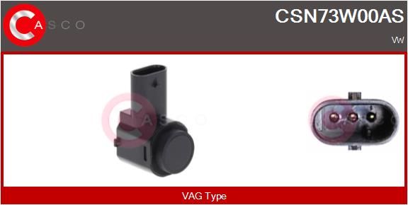 CASCO Sensore, Assistenza parcheggio CSN73W00AS