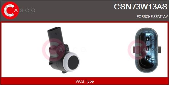 CASCO Sensore, Assistenza parcheggio CSN73W13AS