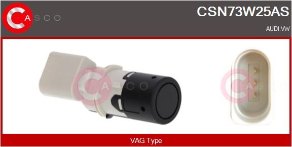 CASCO Sensore, Assistenza parcheggio CSN73W25AS