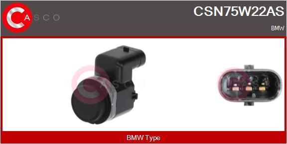 CASCO Sensore, Assistenza parcheggio CSN75W22AS