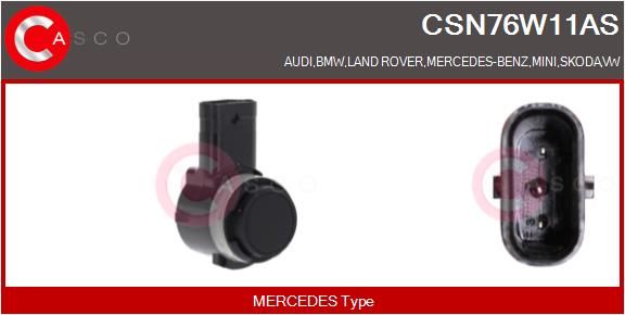 CASCO Sensore, Assistenza parcheggio CSN76W11AS