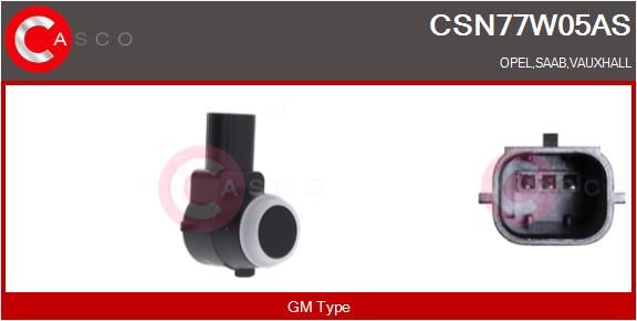 CASCO Sensore, Assistenza parcheggio CSN77W05AS