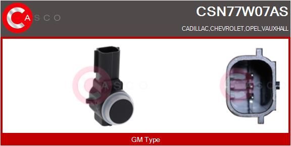 CASCO Sensore, Assistenza parcheggio CSN77W07AS