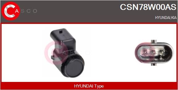 CASCO Sensore, Assistenza parcheggio CSN78W00AS