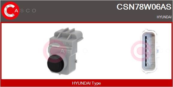 CASCO Sensore, Assistenza parcheggio CSN78W06AS