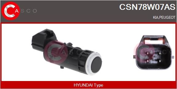 CASCO Sensore, Assistenza parcheggio CSN78W07AS